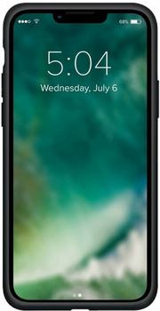 Etui plecki Xqisit Silicone Case do Apple iPhone 13 Black (4029948220727)
