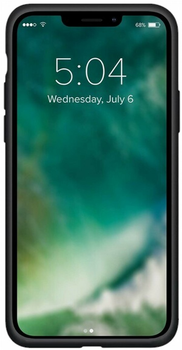 Etui plecki Xqisit Silicone Case do Apple iPhone 13 mini Black (4029948220710)
