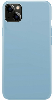 Панель Xqisit Silicone Case для Apple iPhone 14 Plus Blue Fog (4029948220291)
