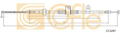 Трос ручника COFLE 172297 Mitsubishi Lancer 4820A049