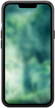 Etui plecki Xqisit Silicone Case MagSafe do Apple iPhone 14 Black (4029948219677)