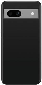 Etui plecki Xqisit Silicone Case do Google Pixel 8 Black (4029948609607)