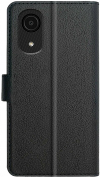 Etui z klapką Xqisit Slim Wallet Selection do Samsung Galaxy A03 Black (4029948220628)