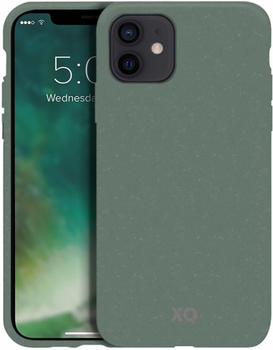 Etui plecki Xqisit Eco Flex Case do Apple iPhone 12 mini Palm Green (4029948098890)