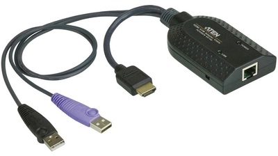 Адаптер ATEN USB Type-A - HDMI Black (4719264640124)