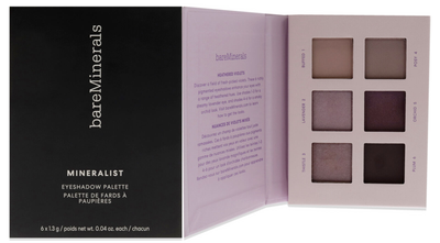 Paleta cieni do powiek Bareminerals Mineralist Heathered satynowe 6 x 1.3 g (194248015206)