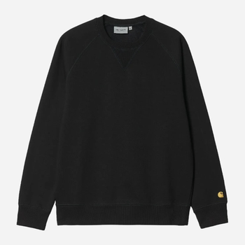 Bluza bez kaptura męska Carhartt WIP Chase I033660-00FXX XL Czarna (4064958858157)