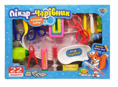 Игровой набор "Доктор-волшебник" от Limo Toy (M 0462) с 22 предметами