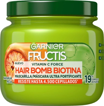 Маска для волосся Garnier Fructis Vitamin C Force Hair Bomb Biotin 320 мл (3600542542807)