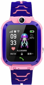 Smartwatch Bemi K1 See My Kid Wi-Fi, Sim GPS Tracking Różowy (BEM-K1-PI)