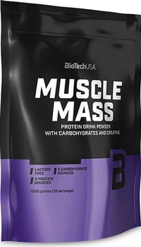 Гейнер Biotech Muscle Mass 4 кг