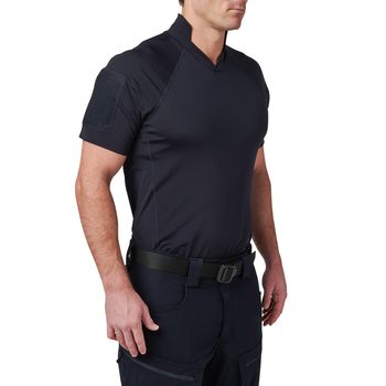 Футболка тактична потовідвідна 5.11 Tactical V.XI Sigurd S/S Shirt Dark Navy S (41288-724)