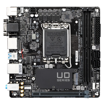 Материнская плата Gigabyte H610I Socket 1700/Intel/mini-ITX/1хHDMI/2хDisplayPort
