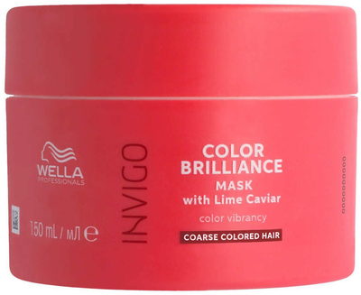 Маска для волосся Wella Professionals Invigo Color Brilliance Mask Coarse Colored Hair 150 мл (4064666339337)