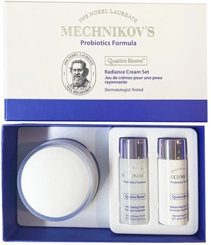 Набір для догляду за обличчям Holika Holika Mechnikov's Probiotics Formula крем 55 мл + емульсія 20 мл + тонік 20 мл (8806334388157)