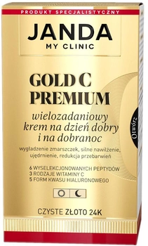 Krem do twarzy Janda Gold C Premium wielozadaniowy 50 ml (5905159910833)