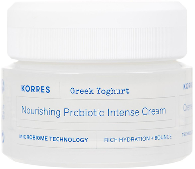 Krem do twarzy Korres Greek Yoghurt Nourishing Probiotic Intense-Cream 40 ml (5203069106477)