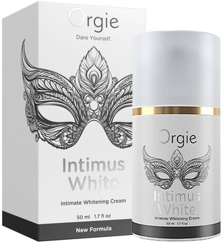Тонізуючий крем Orgie Intimus White Intimate Whitening Cream відбілюючий інтимні місця 50 мл (5600298351188)