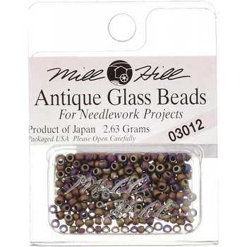 Бісер для вишивки Mill Hill Antique Glass Seed Beads 03012 Осінній верес
