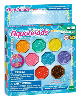 Додатковий набір намистин для мозаїки Epoch Aquabeads Jewel Bead Pack 800 деталей (5054131315200)