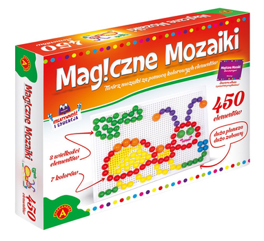 Mozaika Alexander Magic Kreatywność i edukacja 450 elementów (5906018006605)