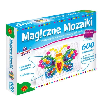 Mozaika Alexander Magic Kreatywność i edukacja 600 elementów (5906018006643)