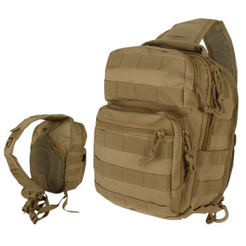 Рюкзак однолямочный MIL-TEC One Strap Assault Pack 10L Coyote