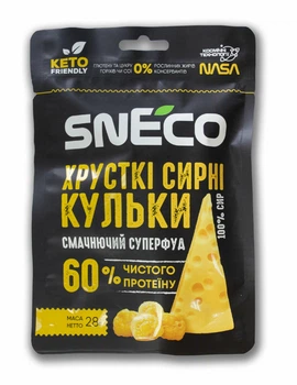 snEco "Суперфуд", 28г - сир сушений хрусткий