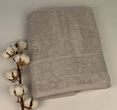 Рушник Pupilla 70х140 Karanfil Grey