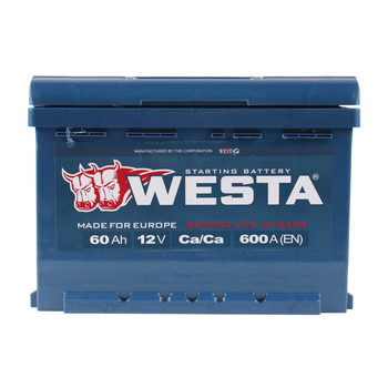 Автомобильный аккумулятор WESTA Premium 6CT 60Ah R+