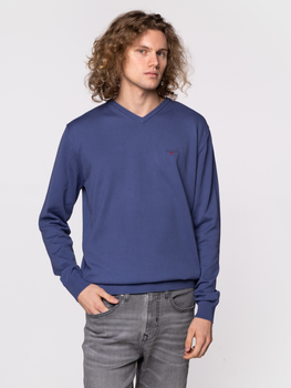 Пуловер чоловічий Lee Cooper ADAM-ORGANIC M Синій (5904347387853)