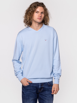 Пуловер чоловічий Lee Cooper ADAM-ORGANIC L Блакитний (5904347387730)