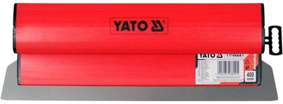 Szpachla do wykańczania gładzi YATO 400 mm z wymiennym ostrzem i uchwytem PVC (YT-52221)