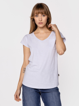 Koszulka damska bawełniana Lee Cooper OLIVIA-4046 XL Błękitna (5904347389147)