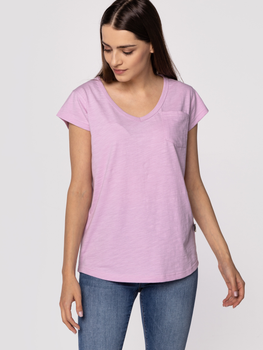 Koszulka damska bawełniana Lee Cooper OLIVIA-4046 M Różowa (5904347389178)