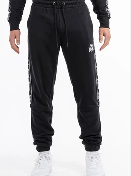 Штани спортивні чоловічі Lonsdale Grutness 117562-1500 XL Черный/Белый (4255581524995)