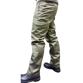 Штаны Soft Shell камуфляж олива Pancer Protection (48)