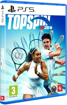 Гра PS5 Top Spin 2K25 (Blu-ray) (5026555437585)