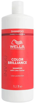 Szampon do włosów farbowanych Wella Professionals Invigo Color Brilliance Coarse Hair 1000 ml (4064666339290)