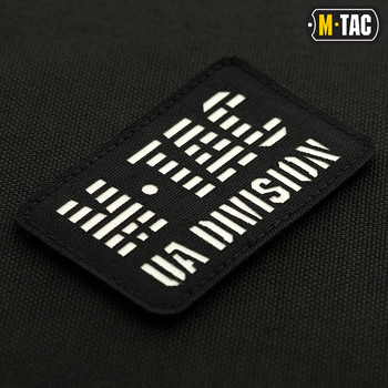 Нашивка M-Tac Laser Division Cut Black/GID