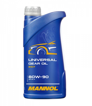 Трансмиссионное масло Mannol 8107 UNIVERSAL GEAR OIL 80W-90 GL-4 1л