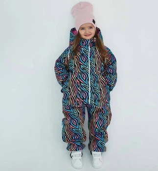 Демисезонный комбинезон "Зебра" Decoza Moms (demik98104-OP031-pl03) 98-104 см