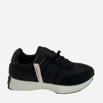 Женские кроссовки Violeta 182-26*10 38 24 см Черные (LV2200005083574)