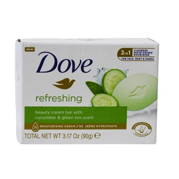 Мило тверде Dove 90гр Огірок та зелений чай