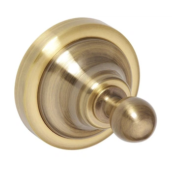 Гачок настінний BEMETA Retro округлий металевий бронза 144106137