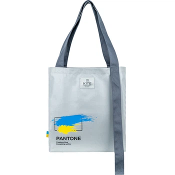 Сумка-шоппер Kite BE Ukraine K24-587-1 40x38x7.5 серый