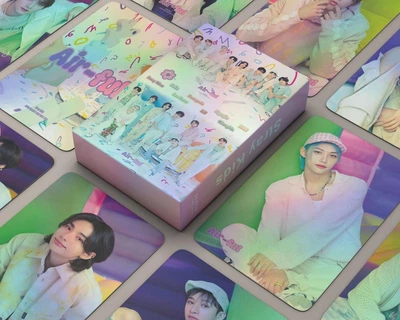 Голографичечкие карточки stray kids K-POP lomo карти к поп стрей кидс стрэйкидс СК -Air ful- 55 шт