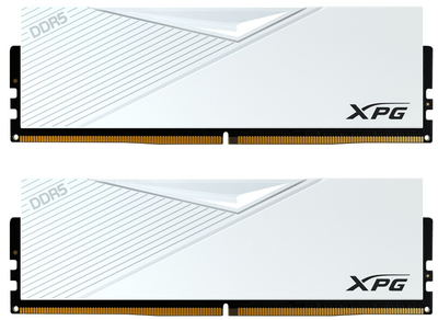 Оперативна пам'ять Adata DDR5-5600 32768 МБ PC5-44800 (Kit of 2x16384) XPG White (AX5U5600C3616G-DCLAWH)