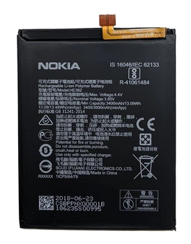 Акумулятор для Nokia 3.1 Plus Dual Sim TA-1104/TA-1118/8.1 HE362