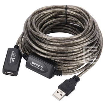 Удлинитель USB2.0 активный, Ewell, 30 м (EW602)